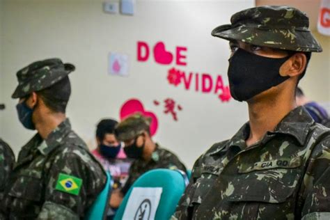 Militares Da Cia Gd Doam Sangue E Refor Am Estoque