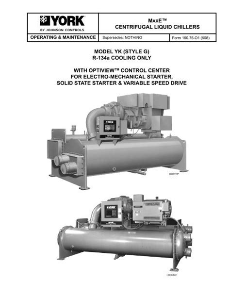 Manual De OperaÃ§Ã£o Chiller York Johnson Controls