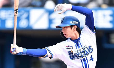 「同い年なので1本打てたのは良かった」denaドラ1度会隆輝がオリックス山下舜平大撃ち！ 155㌔ストレートはじき返し対外試合15試合連続安打