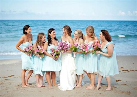 Picture Of Beautiful Bridesmaids Dresses For Beach Weddings