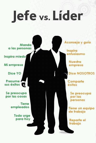 Diferencias Entre Un Jefe Y Un L Der Hacer Curriculum