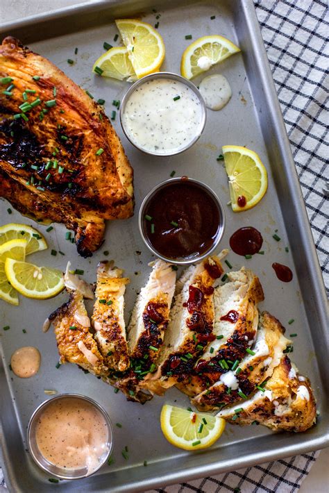 Simple Grilled Bone In Chicken Breasts — My Diary Of Us