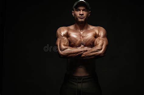 Bodybuilding Competitions On The Scene Man Sportsmen Bodybuilder