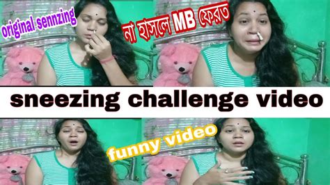 Sneezing Challenge Video 😫 Funny Video 😁part 2 Requested Video ️