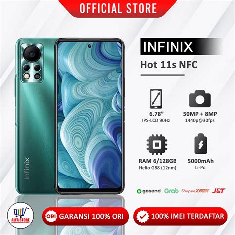 Jual Hp Infinix Hot S Nfc Ram Gb Garansi Resmi Shopee Indonesia
