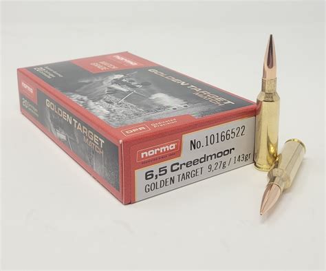 Norma 6 5 Creedmoor Ammunition Norm20166402 143 Grain Bondstrike Ballistic Tip 20 Rounds