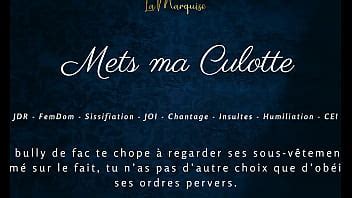 Mets Ma Culotte French Femdom Sissification Audio Joi Cei XVIDEOS