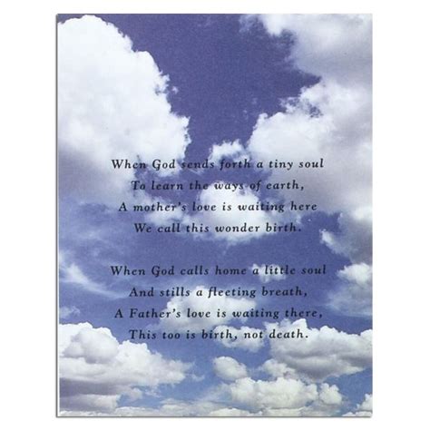 Mortuary And Funeral Supplies Babys Poem Service Record