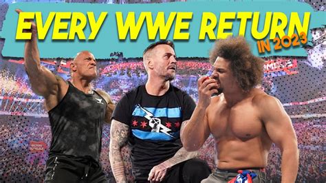 Every Shocking Surprise Wwe Wrestler Return In Youtube