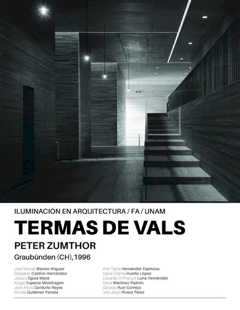 Pdf An Lisis Lum Nico Termas De Vals Peter Zumthor Dokumen Tips