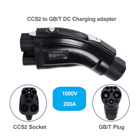 Fast Dc Ev Charger Adapter Ccs To Gb T A China Ev Adapter And Dc