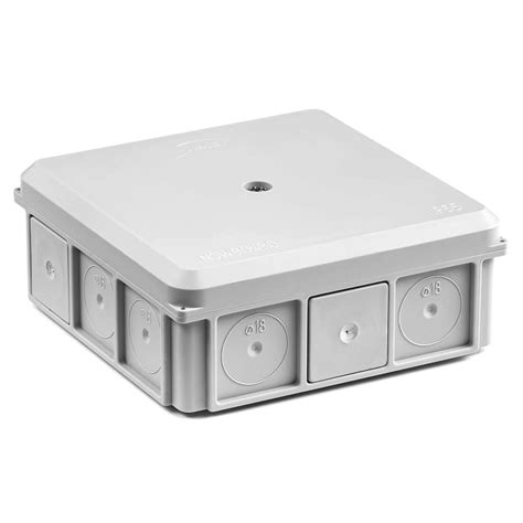 Surface Junction Box 90x37x90 Mm IP55 With Glands With Screw SIMET