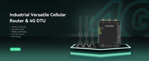 Upgradelinovision Rugged And Versatile Cellular Router G Dtu With