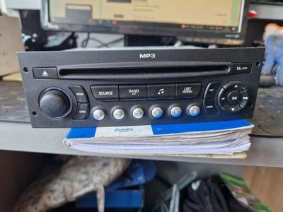 Radio CD fabryczne Peugeot 207 PLUS mp3 ORYGINAŁ 12509260169