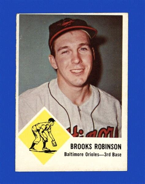 1963 Fleer Set Break 4 Brooks Robinson VG VGEX GMCARDS EBay