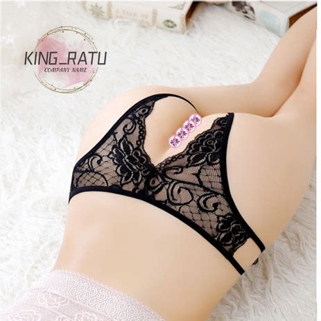 Jual Lingerie Sexy Celana Dalam Wanita Model Bordir G String Open