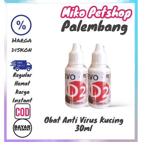 Jual Evo D Drop Ml Obat Dan Vitamin Untuk Kucing Terkena Panleu