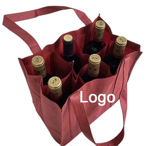 Wholesale Non Woven Wine Bottle Bags Manufacturer