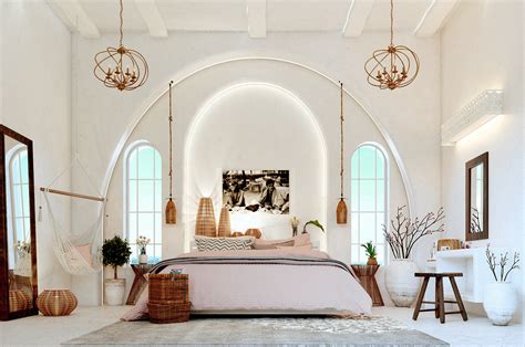 Bohemian Moroccan bedroom. :: Behance