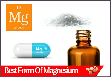 Best Form Of Magnesium Magnesium Supplements Hard Boiled Body