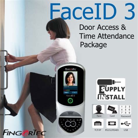 Fingertec Face Id Face Recognition Door Access Tas With