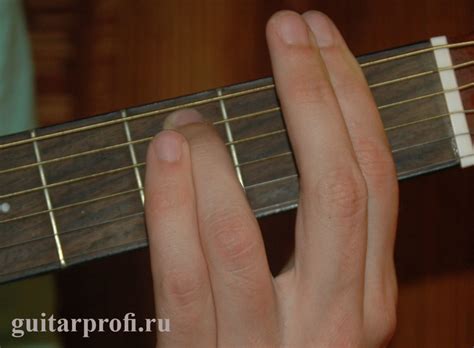 Аккорд Fm7 для гитары