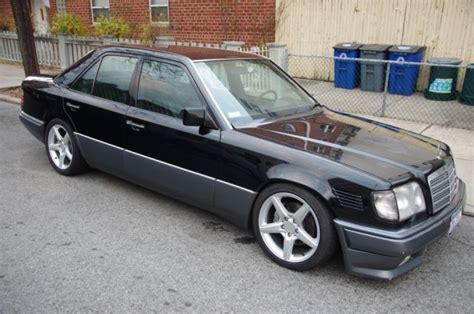 1995 W124 Mercedes Benz E300d Diesel Black Black E500 Sportline Amg