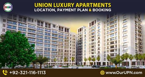 Union Luxury Apartments Lahore Location Payment Plan 2023