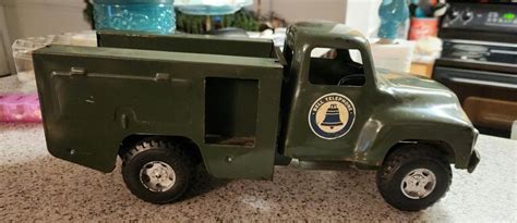 Buddy L 1960s Gmc Bell Telephone Utility Truck Great Shape 60 Years