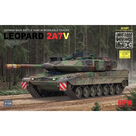 Ryefield Modeli Rfm Rm Alman Ana Sava Tank Leopar A V L Ekli