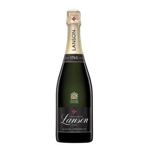 Champagne Lanson Le Black Cr Ation Flasche Cl Caracteres