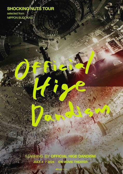 Official髭男dism「official Hige Dandism Shocking Nuts Tour Selected From