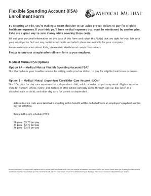 Fillable Online What Is An FSA And How Do FSAs Work Fax Email Print