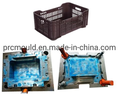 High Quality Mould Of Plastic Injection Vegetable Crate China Plastic