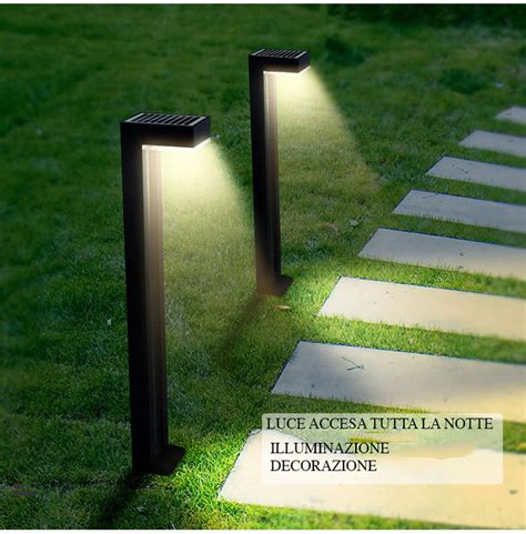 Illuminazione Solare Faretti E Lampioni Solari Fotovoltaici Ecoworld Shop