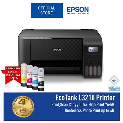 Jual Printer Epson Ecotank L L Pengganti Epson L Hitam