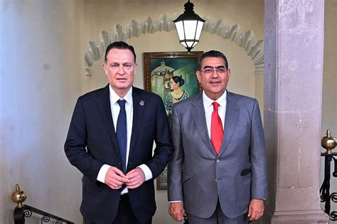 Se reúne Mauricio Kuri con Gobernador de Puebla Expreso Queretaro