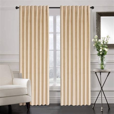 Off White Velvet Curtains