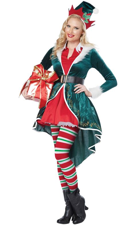 Costume lutin Noël grande taille xl femme Catalogue Noël v20046