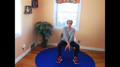 Yoga For Seniors Chair Yoga Class Youtube