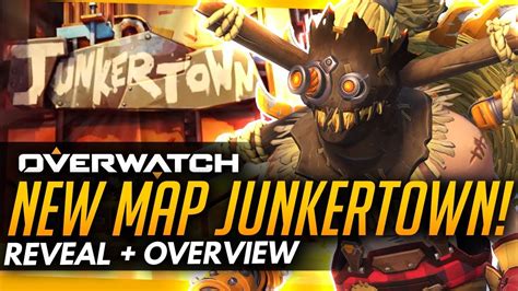 Overwatch NEW MAP JUNKERTOWN Reveal Overview YouTube