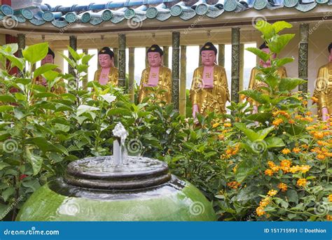 Buddha Statues in Kek Lok Si Temple, Penang, Malaysia Stock Image ...