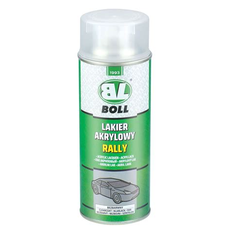 Boll Lakier Akrylowy Rally Bezbarwny Spray Boll Ml