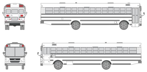 Thomas Built Buses Mvp Ef 2013 Vehicle Templates Unleashed