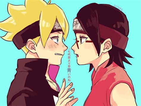 Boruto And Sarada Wallpapers Wallpapershigh