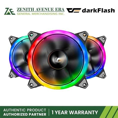 Darkflash DR12 PRO 3 In 1 120mm Addressable RGB LED Case Fan Case Fan