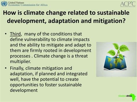 Climate Resilient Pathways Adaptation Mitigation And Sustainable