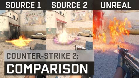 Source Vs Source Vs Unreal Engine Counter Strike Comparison