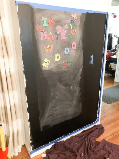 How To Make A Magnetic Chalkboard Amy Lanham