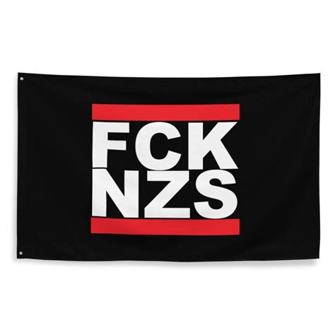 Fck Nzs Fuck Nazis Flag Fck Nzs Antifa Store